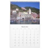 cinque terre calendar (Mar 2025)