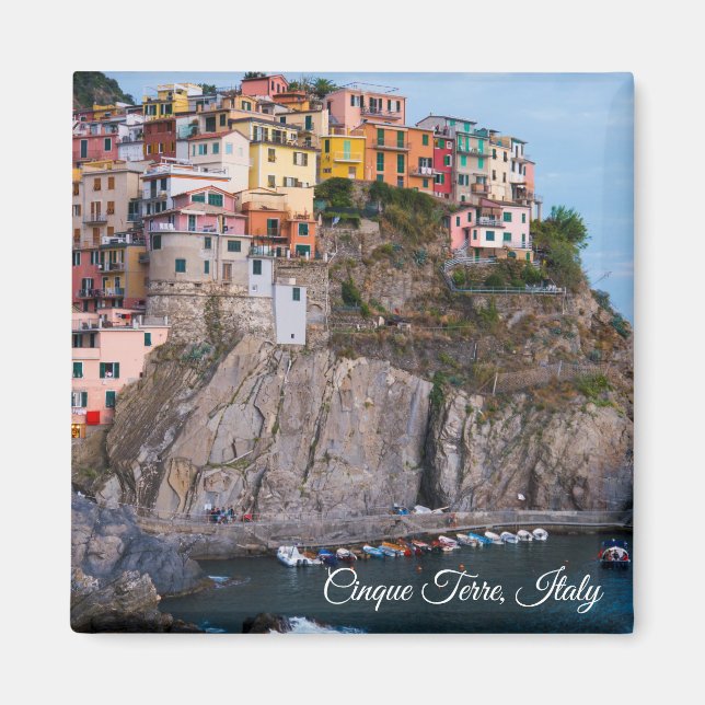 Cinque Terre Coast Magnet (Front)
