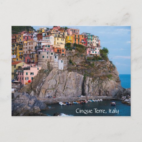 Cinque Terre Coast Postcard