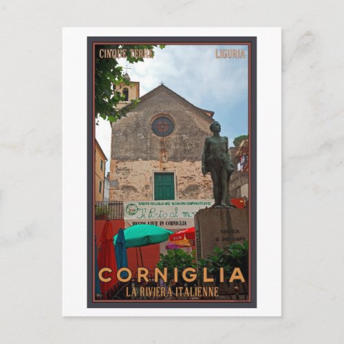 Cinque Terre _ Corniglia Postcard