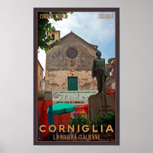 Cinque Terre _ Corniglia Poster