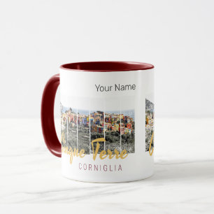 Cinque Terre Corniglia Riomaggiore Italian Vintage Mug