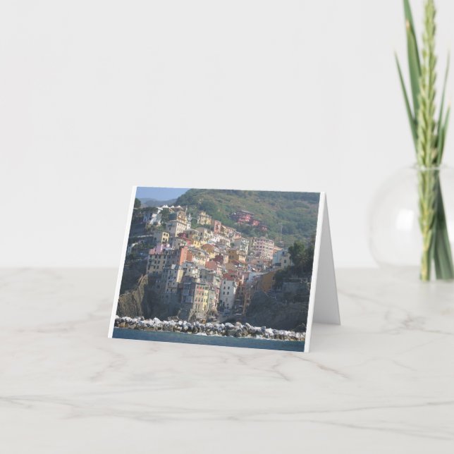 Cinque Terre Greeting Card (Front)