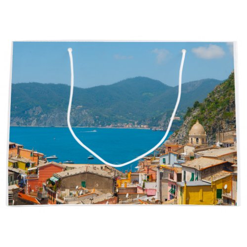 Cinque Terre in the Italian Riviera Large Gift Bag