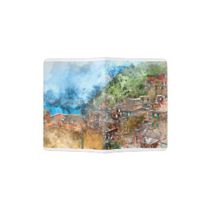 Cinque Terre in the Italian Riviera Passport Holder