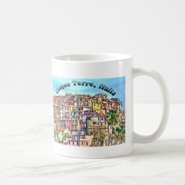 Cinque Terre, Italia Coffee Mug (Right)