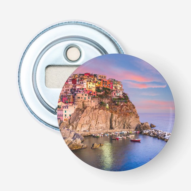 Cinque Terre Italy Bottle Opener (Front)