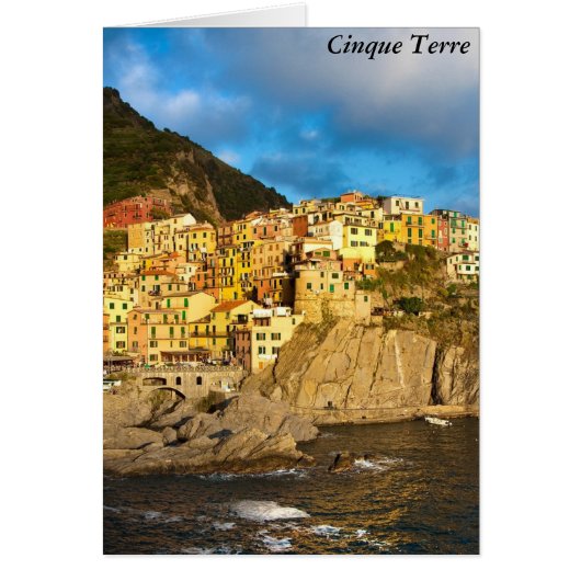 Cinque Terre, Italy Cards (Front)