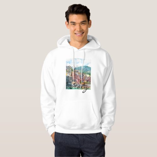 Cinque Terre Italy in the Italian Riviera Hoodie