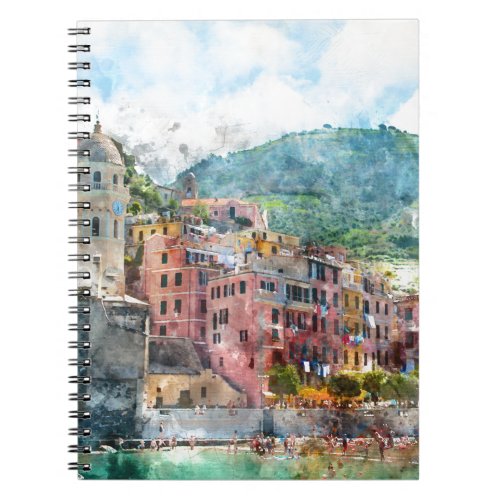 Cinque Terre Italy in the Italian Riviera Notebook