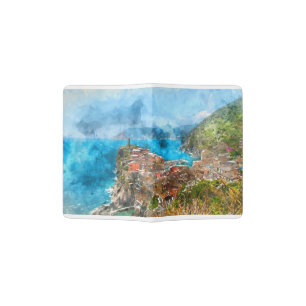 Cinque Terre Italy in the Italian Riviera Passport Holder