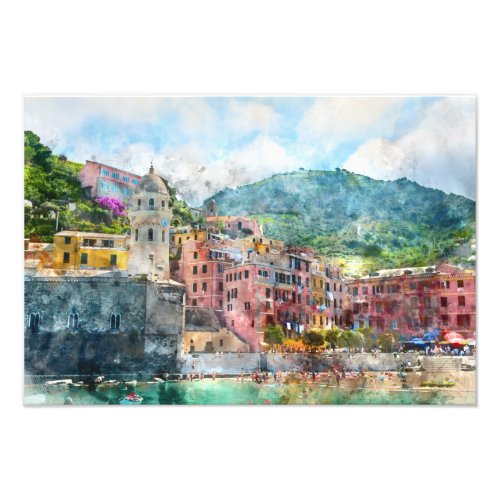 Cinque Terre Italy in the Italian Riviera Photo Print