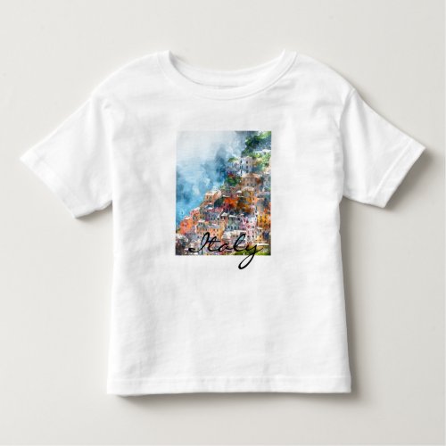 Cinque Terre Italy in the Italian Riviera Toddler T_shirt