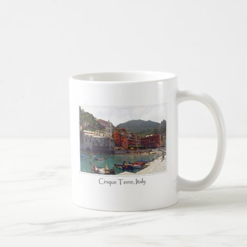 Cinque Terre Italy  Italian Riviera Coffee Mug