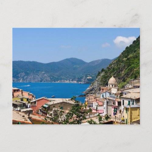 Cinque Terre Italy  Italian Riviera Postcard