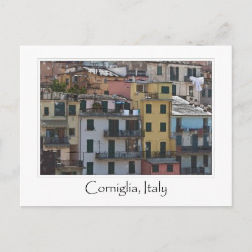 Cinque Terre Italy _ Italian Riviera Postcard