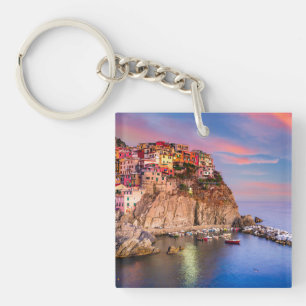 Cinque Terre Italy Keychain
