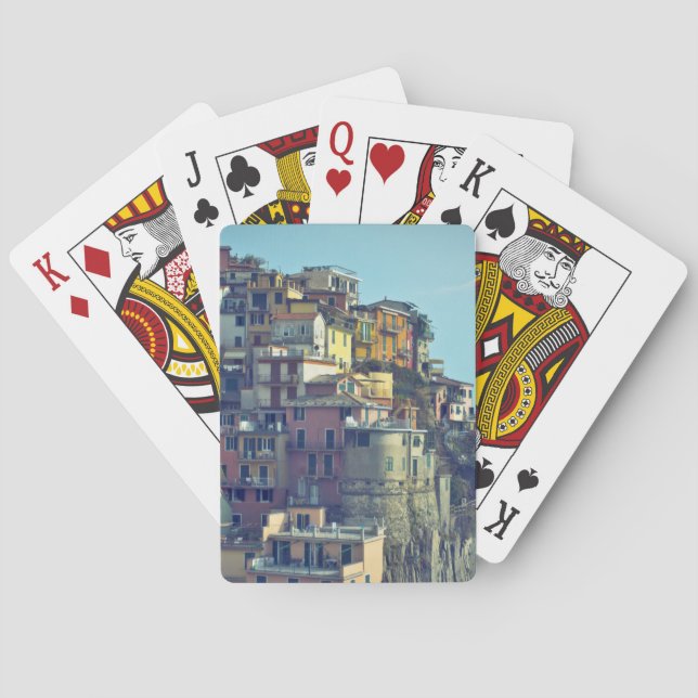 Cinque Terre, Italy Poker Cards (Back)