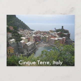 Cinque Terre, Italy Postcard