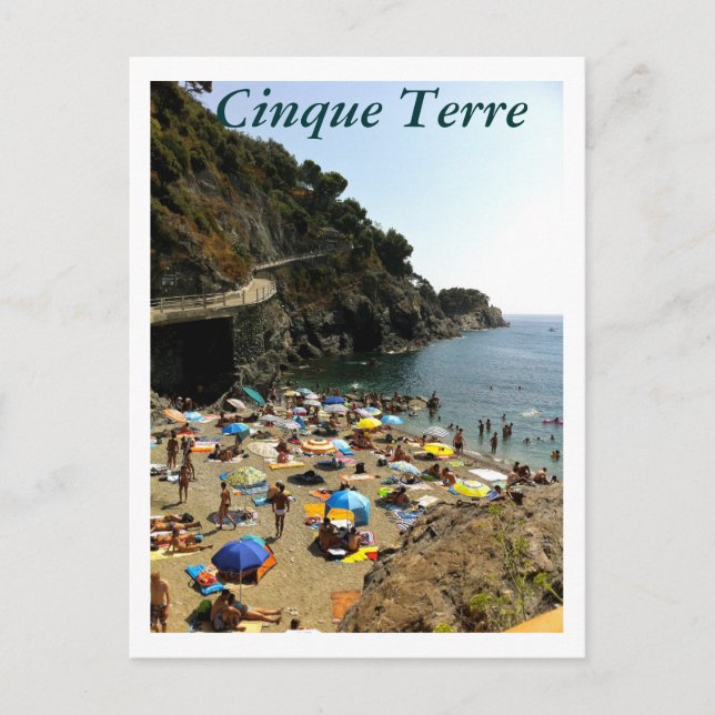 Cinque Terre, Italy Postcard (Front)