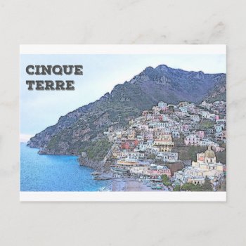 Cinque Terre  Italy Postcard by CreativeMastermind at Zazzle