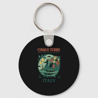 Cinque Terre Italy Souvenir Monterosso Al Mare Tra Keychain