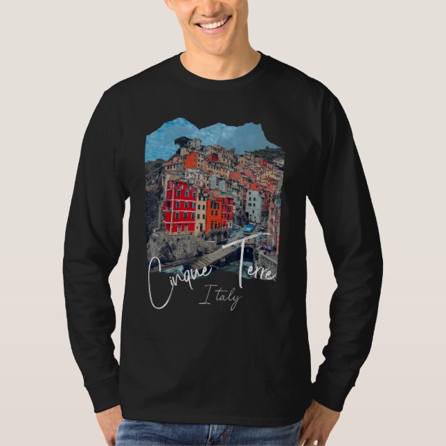 Cinque Terre Italy T-Shirt (Front)