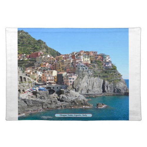 Cinque Terre Liguria Italy Placemat