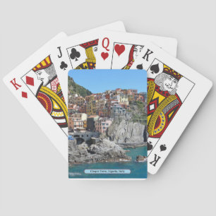 Cinque Terre, Liguria, Italy Poker Cards