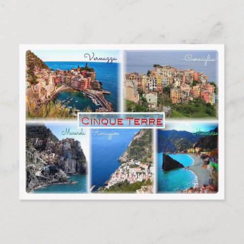 Cinque Terre _ Liguria _ Italy _ Postcard