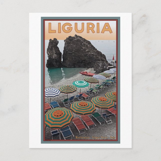Cinque Terre - Liguria Postcard (Front)