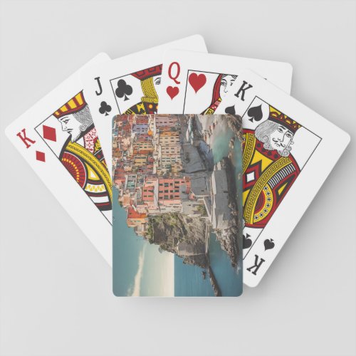Cinque Terre One Long Cloud Poker Cards