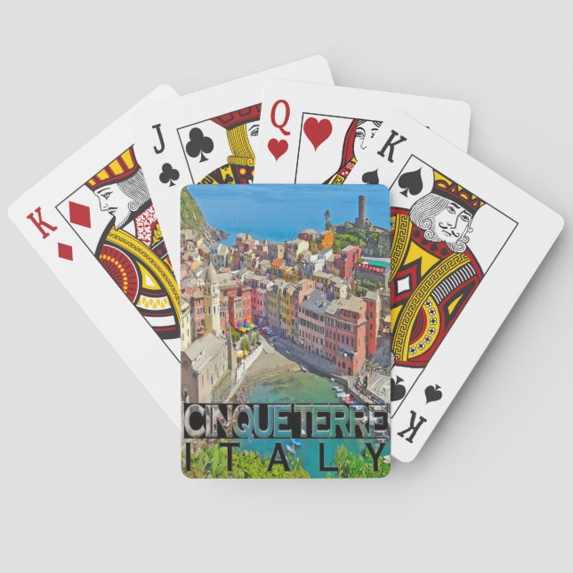 Cinque Terre Poker Cards (Back)