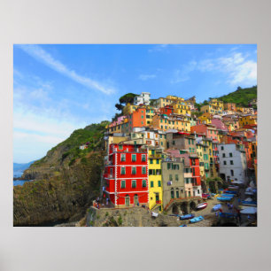 Cinque Terre - Riomaggiore, Italy Poster