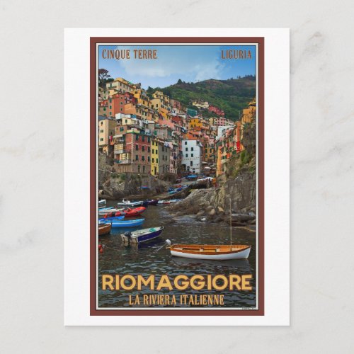 Cinque Terre _ Riomaggiore Postcard