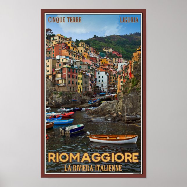 Cinque Terre - Riomaggiore Poster (Front)
