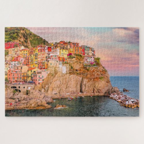 Cinque Terre Sunset Jigsaw Puzzle