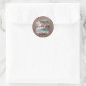 Cinque Terre - Vernazza Classic Round Sticker (Bag)