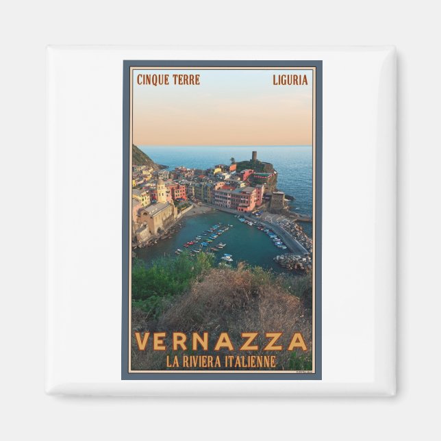 Cinque Terre - Vernazza Magnet (Front)