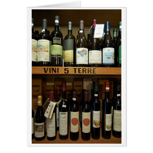 Cinque Terre Wines Italy Cards (Front)
