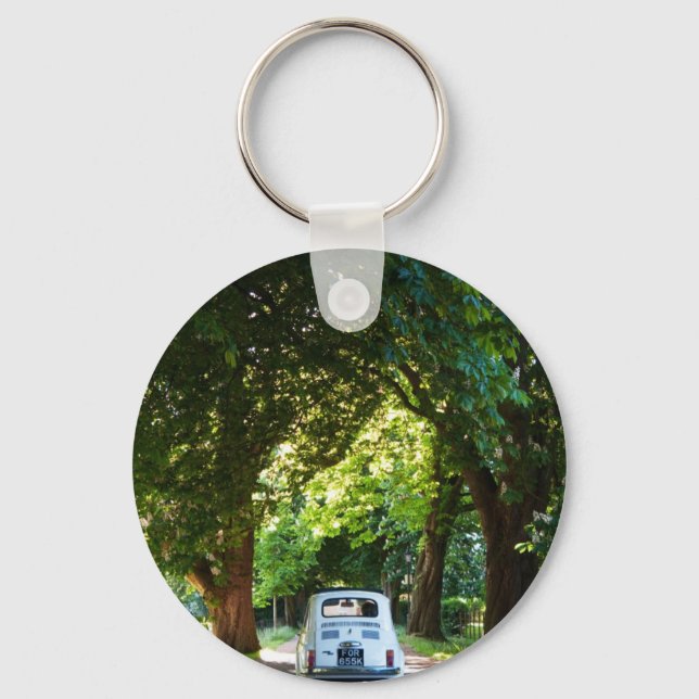 Cinquecento Fiat 500 Keychain (Front)
