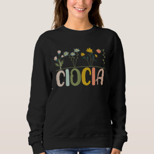 Ciocia Polish Aunt Boho Botanical Cottagecore Wild Sweatshirt