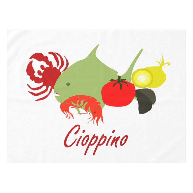 Cioppino Tablecloth (Front (Horizontal))