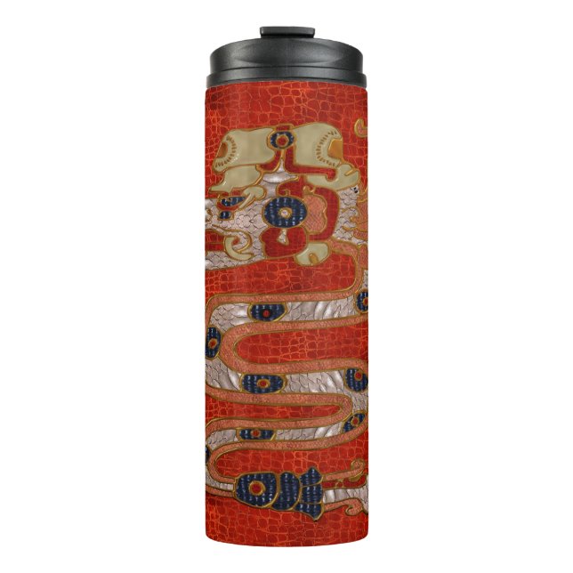 Cipacti Mayan Thermal Tumbler (Front)