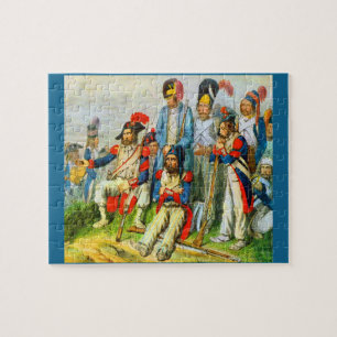 circa 1796 Napoleon’s soldiers Jigsaw Puzzle