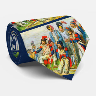 circa 1796 Napoleon’s soldiers  Neck Tie