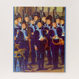 circa 1800 European military musicians Jigsaw Puzzle