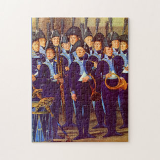 circa 1800 European military musicians Jigsaw Puzzle