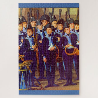 circa 1800 European military musicians Jigsaw Puzzle