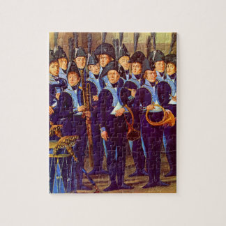circa 1800 European military musicians Jigsaw Puzzle